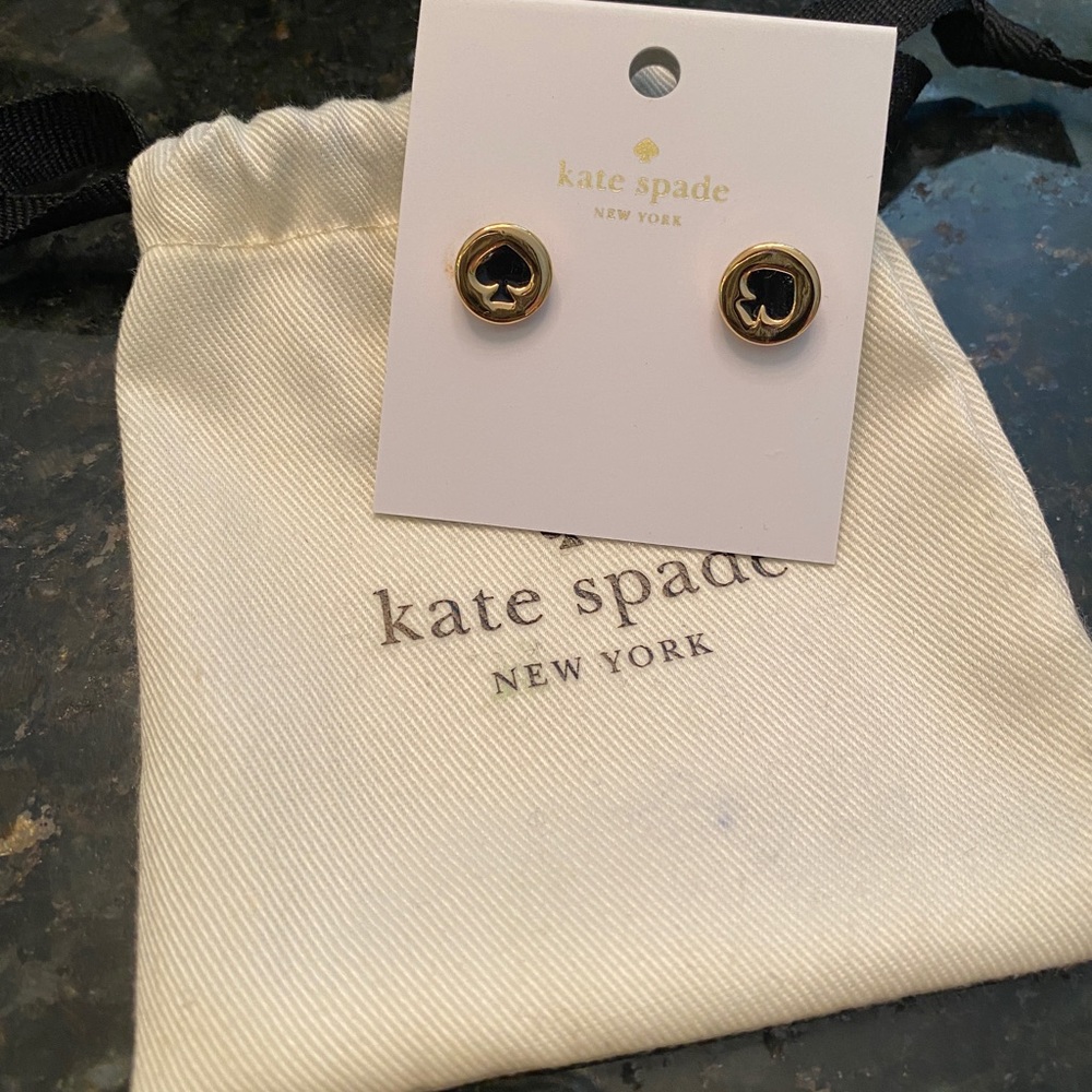 Kate Spade Stud Earrings, Brand New